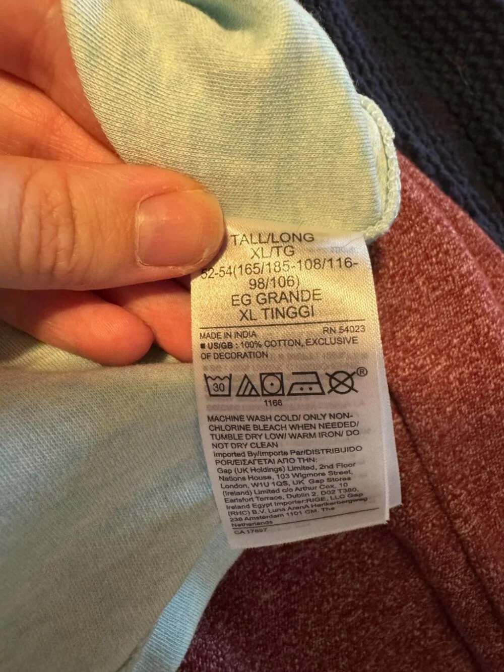 Banana Republic soft blue polo shirt